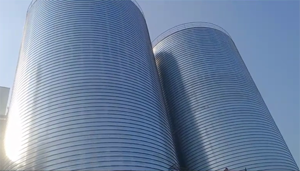 分宜2座混凝土高架卷板仓